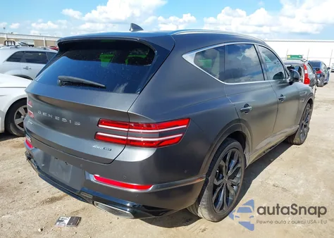 2022 Genesis Gv80 3.5T Awd Prestige Signature z USA, uszkodzony, nr VIN KMUHCESC8NU094592